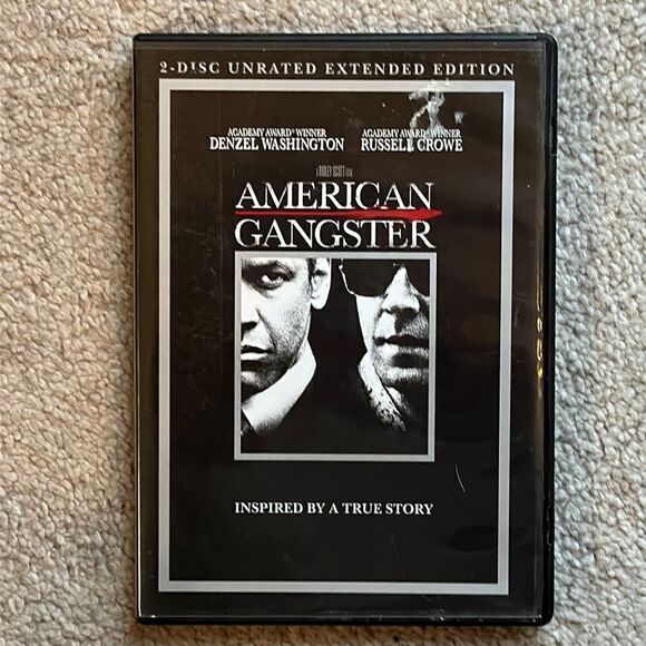 “American Gangster” 2 Disc Unrated Extended Edition DVD! - Picture 1 of 6
